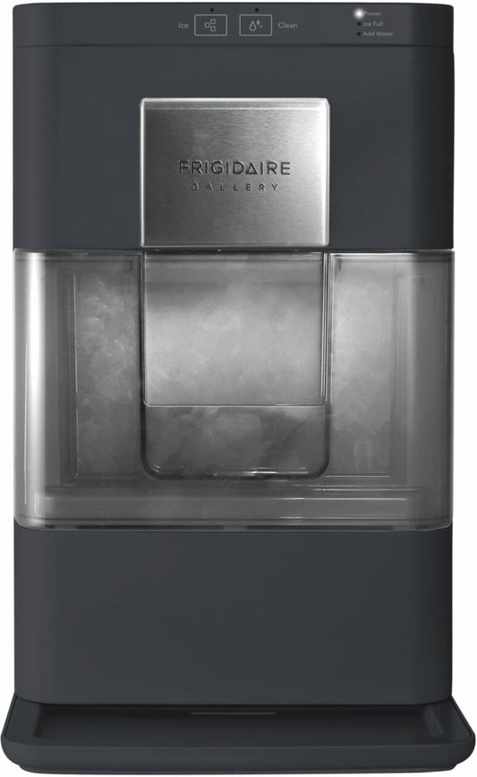 Frigidaire Gallery 44-lb Touchscreen Countertop Nugget Ice Maker with Self-Clean - Black