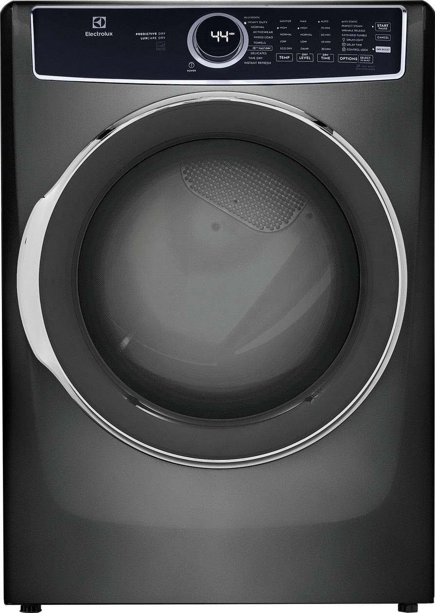 Electrolux Front Load Perfect Steam™ Electric Dryer with Predictive Dry™ and Instant Refresh – 8.0 Cu. Ft.