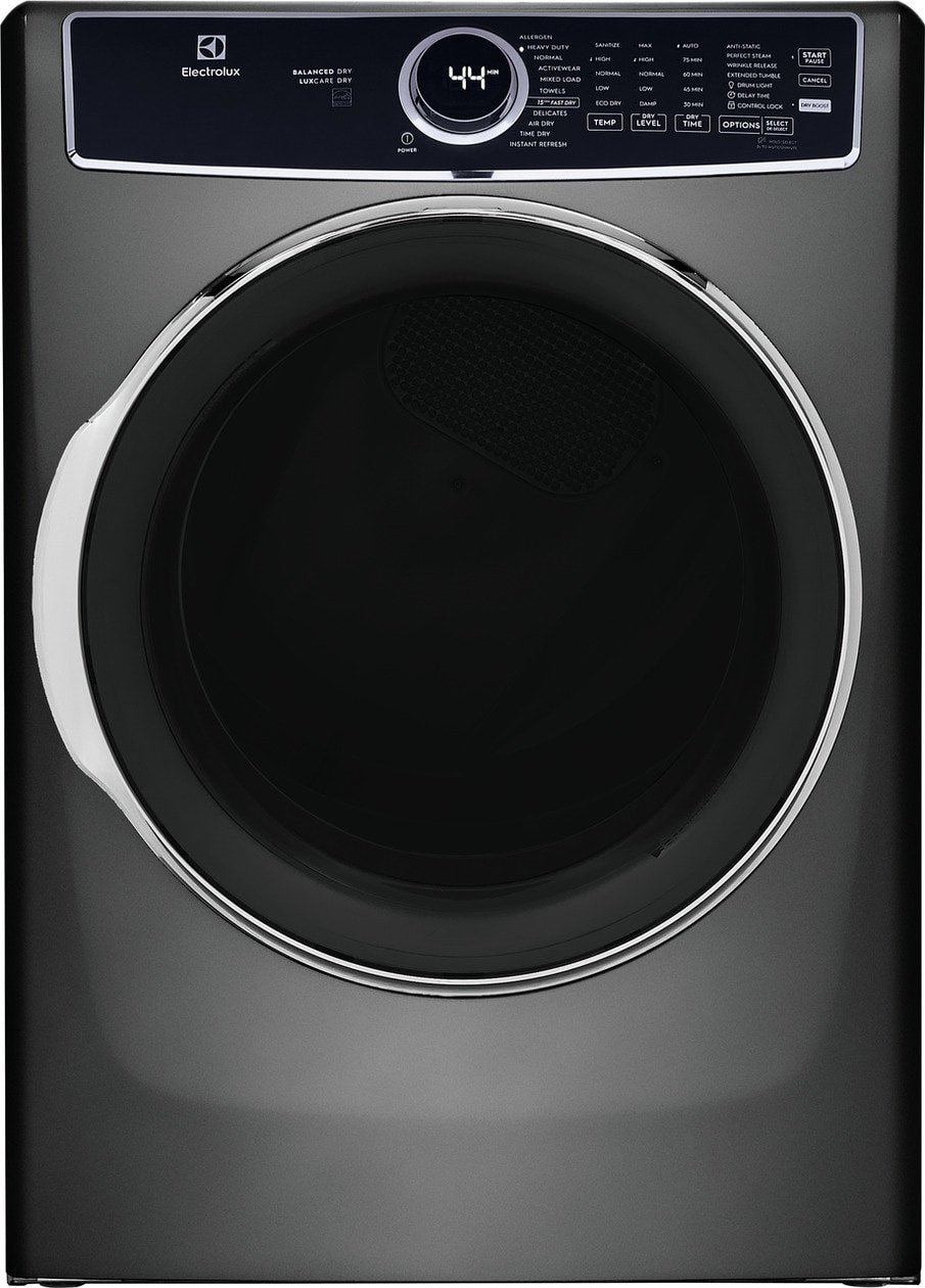 Electrolux Front Load Perfect Steam™ Electric Dryer with Balanced Dry™ and Instant Refresh – 8.0 Cu. Ft.