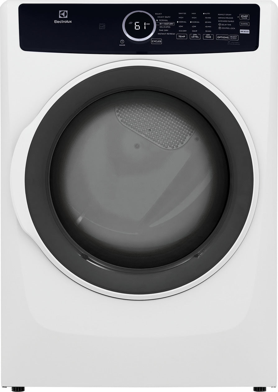 Electrolux Front Load Perfect Steam™ Gas Dryer with Instant Refresh – 8.0 Cu. Ft.