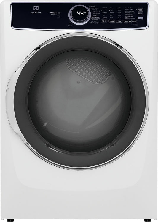 Electrolux Front Load Perfect Steam™ Gas Dryer with Predictive Dry™ and Instant Refresh – 8.0 Cu. Ft.