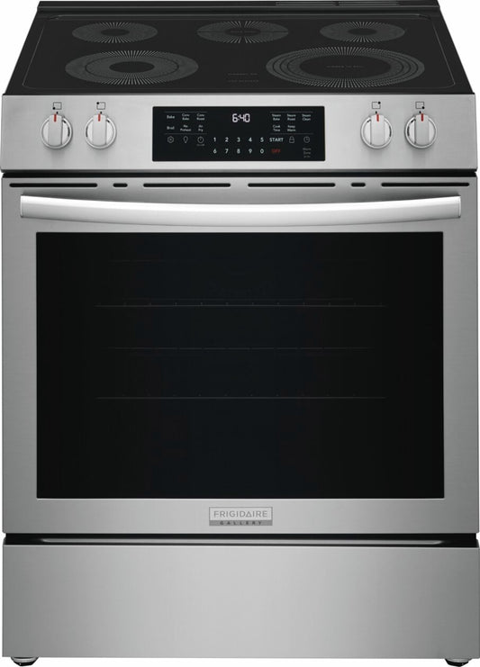 Frigidaire Gallery 30" Front Control Electric Range with Total Convection