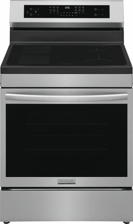 Frigidaire Gallery 30" Freestanding Induction Range with Total Convection