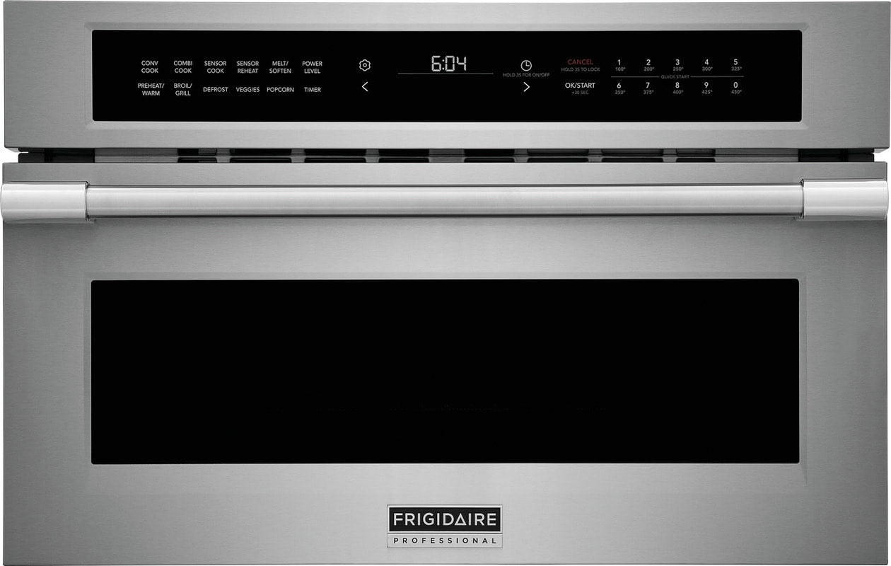 Frigidaire Professional 30" Built-In Convection Microwave Oven with Drop-Down Door