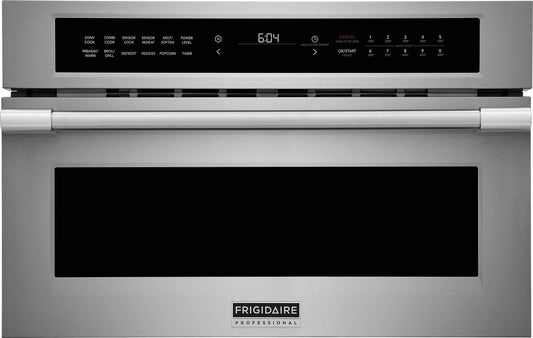 Frigidaire Professional 30" Built-In Convection Microwave Oven with Drop-Down Door