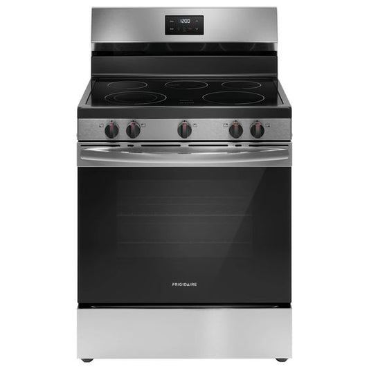 Frigidaire 30" Electric Range – 5.3 Cu. Ft. Oven – Smooth Top – Stainless Steel – New in Box