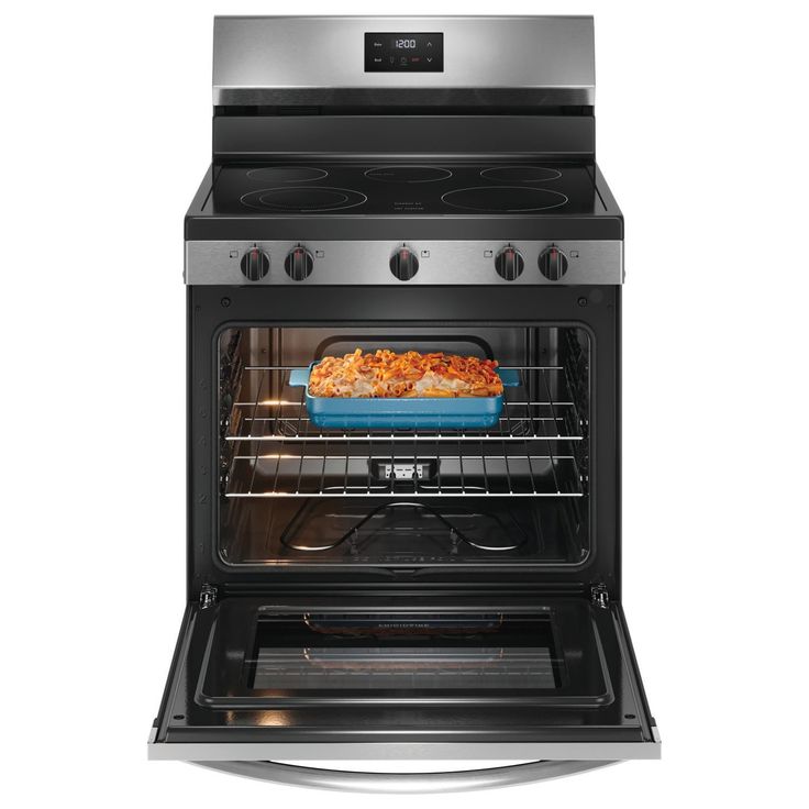 Frigidaire 30" Electric Range – 5.3 Cu. Ft. Oven – Smooth Top – Stainless Steel – New in Box