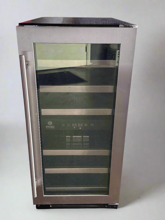 Vinotemp 28‑Bottle Dual‑Zone Wine Cooler – Stainless Steel | Model EL‑WCU113‑03 (Scratch & Dent)