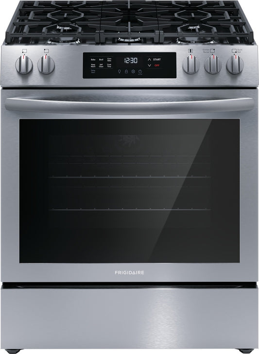 Frigidaire 30" Front Control Gas Range with Convection Bake