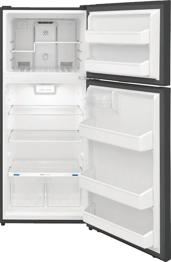Frigidaire 18 Cu. Ft. Top Freezer Refrigerator – Brushed Steel – ADA Compliant – ENERGY STAR – New in Box