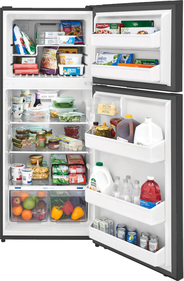 Frigidaire 18 Cu. Ft. Top Freezer Refrigerator – Brushed Steel – ADA Compliant – ENERGY STAR – New in Box