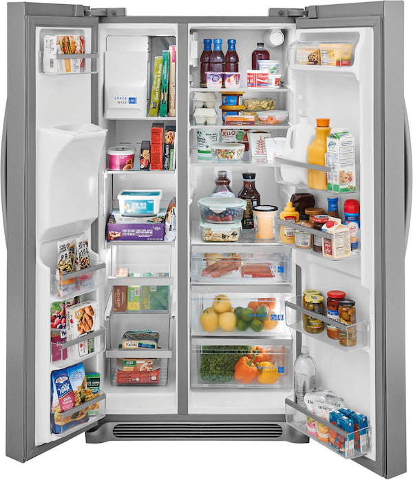 Frigidaire Gallery 25.6 Cu. Ft. Side-by-Side Refrigerator – Smudge-Proof Stainless Steel | Model GRSS2652AF