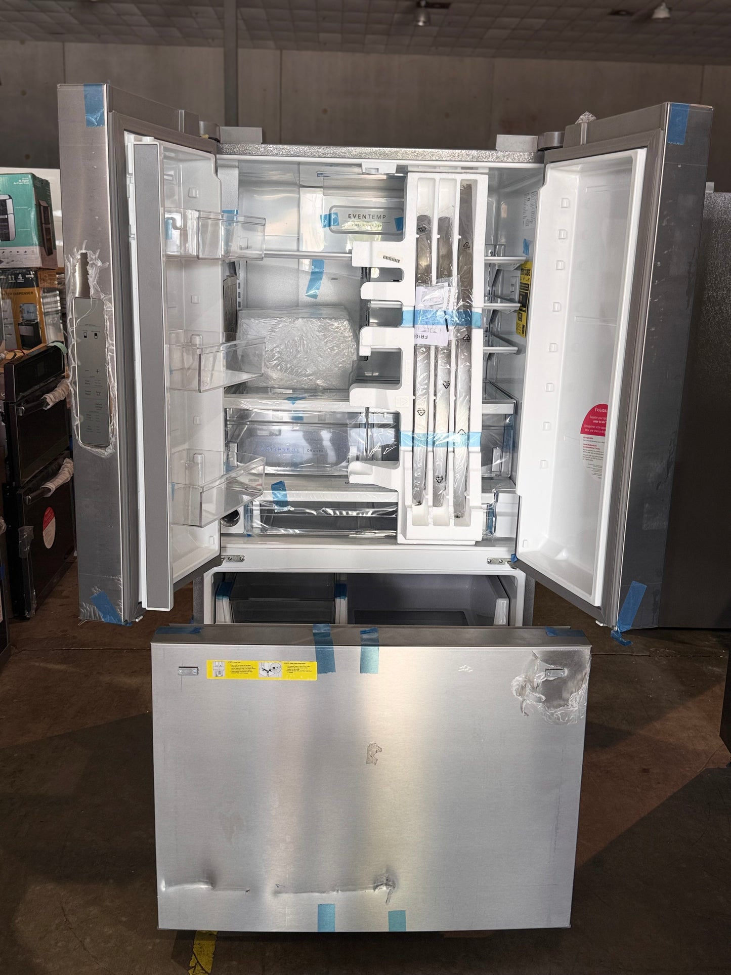 Frigidaire 28.8 Cu. Ft. French Door Refrigerator – Stainless Steel | Model FRFN2823AS (Scratch & Dent)